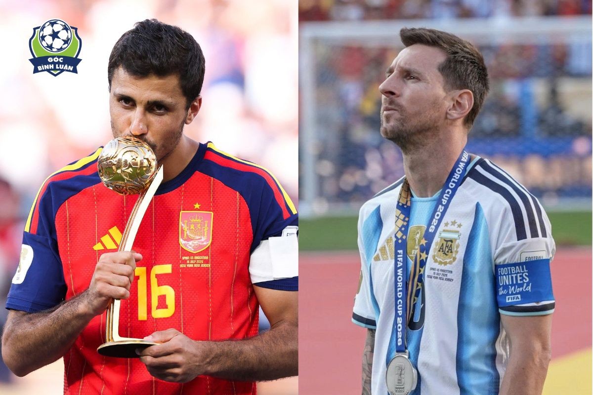 Tranh cãi Quả bóng vàng World Cup 2026: Lionel Messi hay Rodri xứng đáng hơn?
